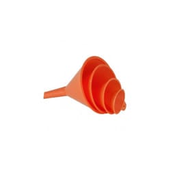 hopper set 50 - 75 - 100 - 120 mm polyethylene orange