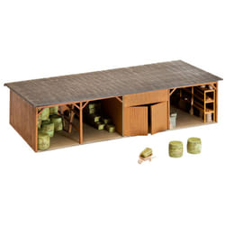 FALLER Hay bale store with workshop