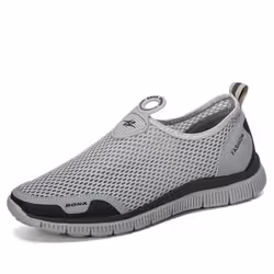 BONA Men Breathable Casual Shoes Krasovki Mocassin Basket Homme Comfortable Sneakers Shoes Chaussures Pour Hommes Mesh Shoe - ...