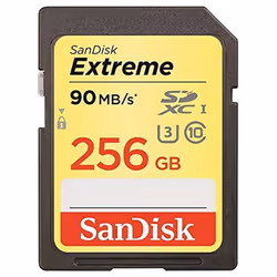 SanDisk Extreme 256GB SDXC UHS-I Card (SDSDXNF-256G-GNCIN) [Old Version]