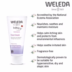 Baby Derma White Mallow Facial Cream, 50 ml, Packaging may vary