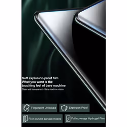 For Honor Magic 6 Pro 5G Glass 2PCS IMAK Hydrogel Film III Full Coverage Screen Protector - as the picture, Honor Magic 6 Pro 5G