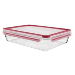 Tefal K30106 food storage container Rectangular Box 3 L Red, Transparent 1 pc(s)