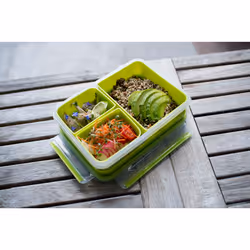 Tefal K31004 lunch box Lunch container 1.2 L Green, Transparent