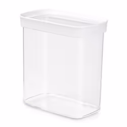 Tefal Optima N1141110, Box, Other, 1.6 L, Transparent, White, Styrene methyl methacrylate (MS), Plastic