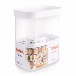 Tefal Optima N1141110 food storage container Other Box 1.6 L Transparent, White 1 pc(s)