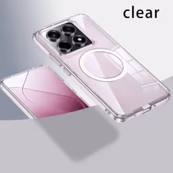 Magnetic for Magsafe Wireless Charging Case for Xiaomi 14T Pro Mi 14T 14 T Pro Shockproof Matte Acrylic Bumper Cover for Xiao ...