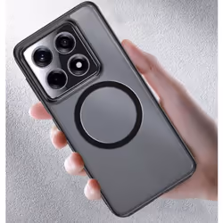 Magnetic for Magsafe Wireless Charging Case for Xiaomi 14T Pro Mi 14T 14 T Pro Shockproof Matte Acrylic Bumper Cover for - black, For Xiaomi 14 Ultra