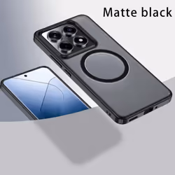 Magnetic for Magsafe Wireless Charging Case for Xiaomi 14T Pro Mi 14T 14 T Pro Shockproof Matte Acrylic Bumper Cover for X - ...