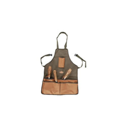 Esschert design GT06 58 x 48 x 1cm Short Textile Garden Apron - Green