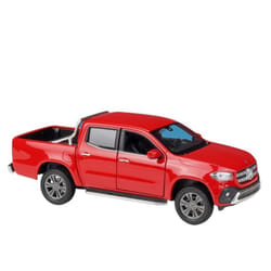 WELLY 1/27 Mercedes Benz X-Class Pickup Alloy Car Model Diecast &amp; Toy Off-road Vehicles Metal Car Model Simulation Children Gift - red