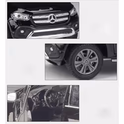 WELLY 1/27 Mercedes Benz X-Class Pickup Alloy Car Model Diecast &amp; Toy Off-road Vehicles Metal Car Model Simulation Children Gift - red