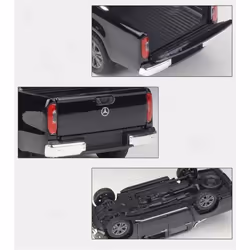 WELLY 1/27 Mercedes Benz X-Class Pickup Alloy Car Model Diecast &amp; Toy Off-road Vehicles Metal Car Model Simulation Children Gift - red