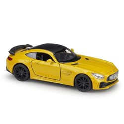 Welly 1/36 Mercedes-Benz AMG GT R Alloy Sports Car Model Diecast Metal Toy Vehicle Car Model Simulation Collection Children Gift - yellow