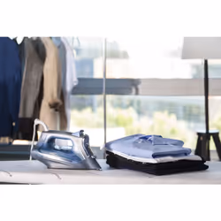 Rowenta DW4308 Steam iron Microsteam 300 Laser soleplate 2500 W Blue, White - Additional view 4