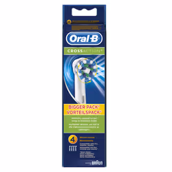 Oral-B Cross Action 4p 4 pc(s) Blue, White