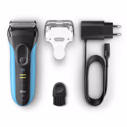 Braun Series 3 3040s Foil shaver Trimmer Black, Blue - Additional view 6