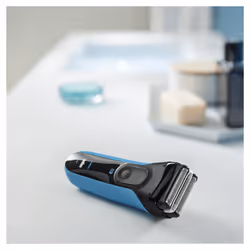 Braun Series 3 ProSkin 3045s Foil shaver Trimmer Black, Blue - Additional view 4