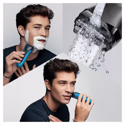 Braun Series 3 ProSkin 3045s Foil shaver Trimmer Black, Blue - Additional view 6