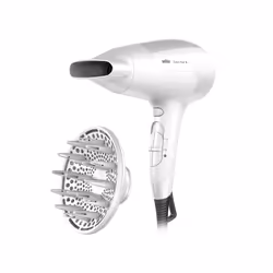 Braun Satin Hair 3, White, Hanging loop, 2000 W, 100 - 240 V, 690 g, 1 pc(s)
