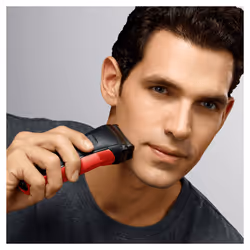 Braun Series 3 300s Foil shaver Trimmer Black, Red