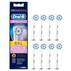 Oral-B 80297976 toothbrush head 8 pc(s) Blue, White