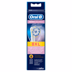 Oral-B 80297976 toothbrush head 8 pc(s) Blue, White