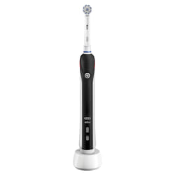 Oral-B PRO 2 2000S Sensi Ultrathin Adult Rotating-oscillating toothbrush Black, White