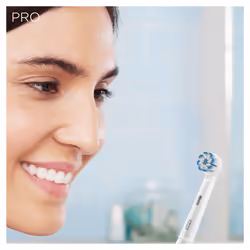 Oral-B PRO 2 2000S Sensi Ultrathin Adult Rotating-oscillating toothbrush Black, White - Additional view 8
