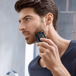 Braun MGK3045 men's shaver Foil shaver Trimmer Black, Blue