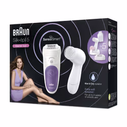 Braun 81646964 epilator 28 tweezers White, Purple