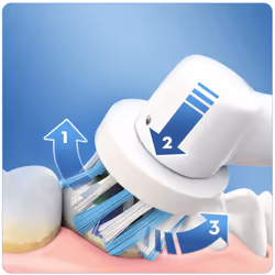 Oral-B Vitality 100 CrossAction Adult Rotating-oscillating toothbrush White