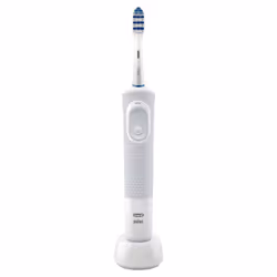 Oral-B Vitality 100 TriZone, Adult, Rotating-oscillating toothbrush, White, 7600 movements per minute, 4 x 30 sec, Y, N