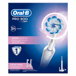 Oral-B PRO 900 Sensi Ultrathin Adult Rotating toothbrush White