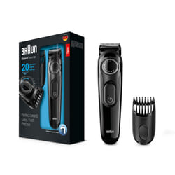 Braun BeardTrimmer BT3022, Beard Trimmer & Hair Clipper, Black