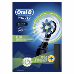 Oral-B PRO 750 CrossAction Adult Black, White