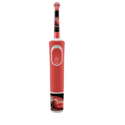 Oral-B Kids Electric Toothbrush Disney Cars Child Rotating toothbrush Red