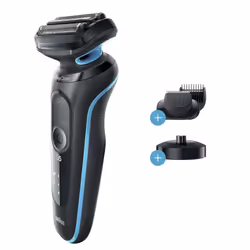 Braun Series 5 50-M4500cs Foil shaver Trimmer Black, Blue
