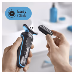 Braun Series 5 50-M1000s Foil shaver Black, Blue - Additional view 8