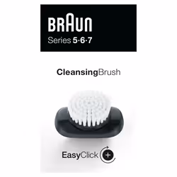 Braun Easy Click, Cleaning brush, Black, Braun, Series 5, 6, 7