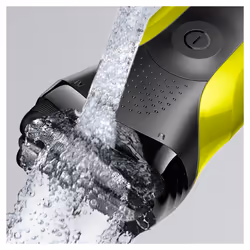 Braun Series 3 300 Electric Shaver, Razor for Men, Black/Volt Green - Additional view 4