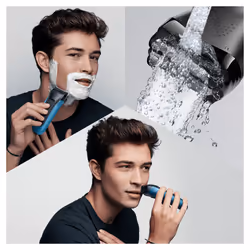 Braun Series 3 310BT Foil shaver Trimmer Black, Blue