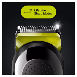 Braun 6-in-1 All-in-one MGK3221, Head/Beard-Nose Trimmer for Men