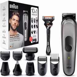 Braun Beard Trimmer and Hair Clipper Kit MGK7220