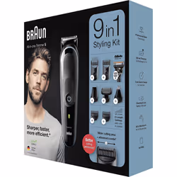 Braun 9-in-1 All-In-One Trimmer 5 Kit Beard Trimmer Hair Clippers
