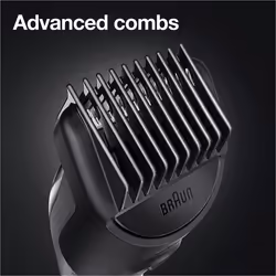Braun 9-in-1 All-In-One Trimmer  5 Kit Beard Trimmer Hair Clippers