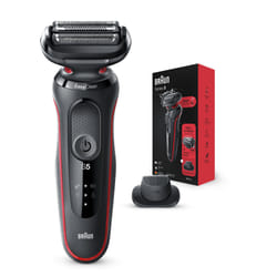 Braun Series 5 50-R1200s Foil shaver Trimmer Red