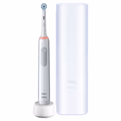 Oral-B Pro 3 3500, Adult, Daily care, Sensitive, Whitening, White, 2 min, Germany, Battery