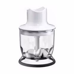 Braun 4210201297246, Blender chopping bowl, 0.35 L, Transparent, White