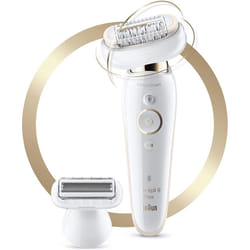 Braun Silk-Ã©pil 9 Flex 9-002, Epilator with Flexible Head, Anti-Slip Grip and Pressure Control for Effortless Hair Removal, Cordless Wet and Dry